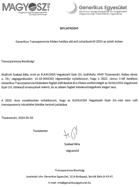 transzparencia jelentes 2023